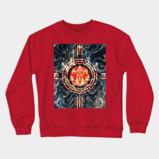 Fluidic Abstract Crewneck Sweatshirt